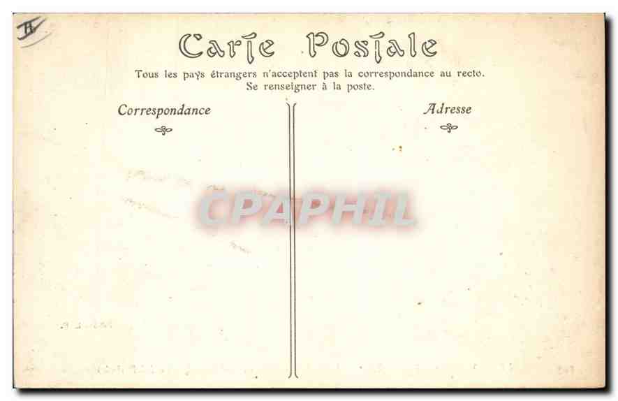 CPA Le Puy Haute Loire L'Eglise Saint Laurent monument historique du XIII siecle  — Rückseite
