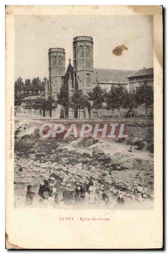 CPA Le Puy Eglise des Carmes 