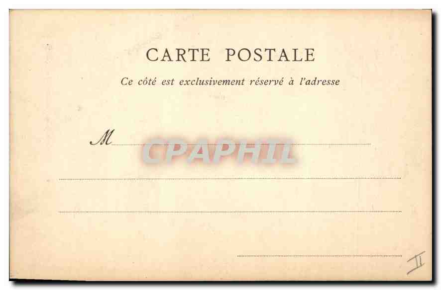 CPA Le Puy L'Eglise des Carmes  — Back
