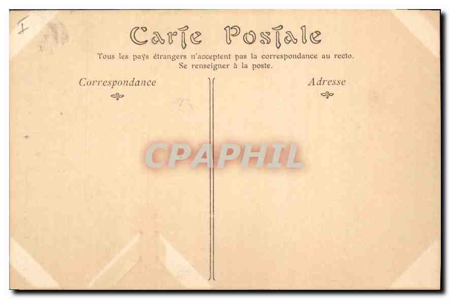 CPA Le Puy Maison des Cornards Rue Chamarlenc Marscaron ornant la facade  — Rückseite
