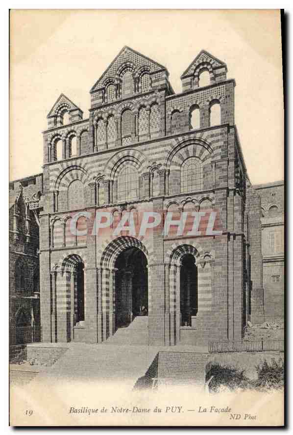 Basilique de Notre-Dame du PUY — La Façade — ND Phot