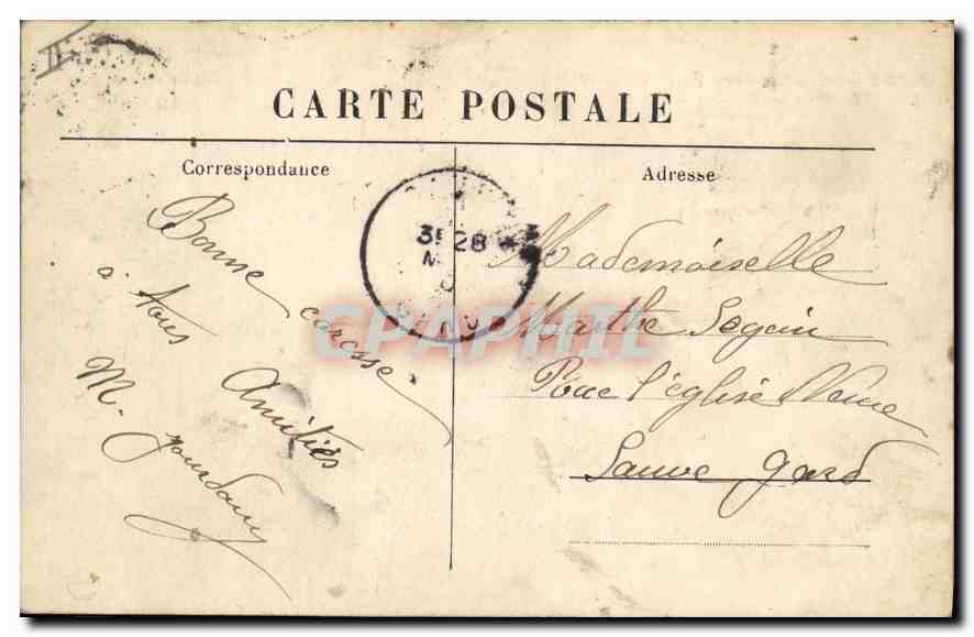 CPA Le Puy Le Clocher Corneille Vue panoramique  — Rückseite