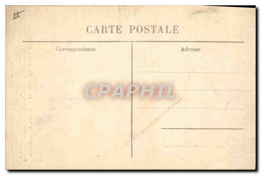 CPA Le Puy Le Rocher Saint Michel d'Aiguilhe Aspect Ouest  — Back