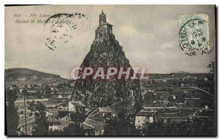 CPA Hte Loire Le Puy Rocher St Michel d'Aiguilhe 