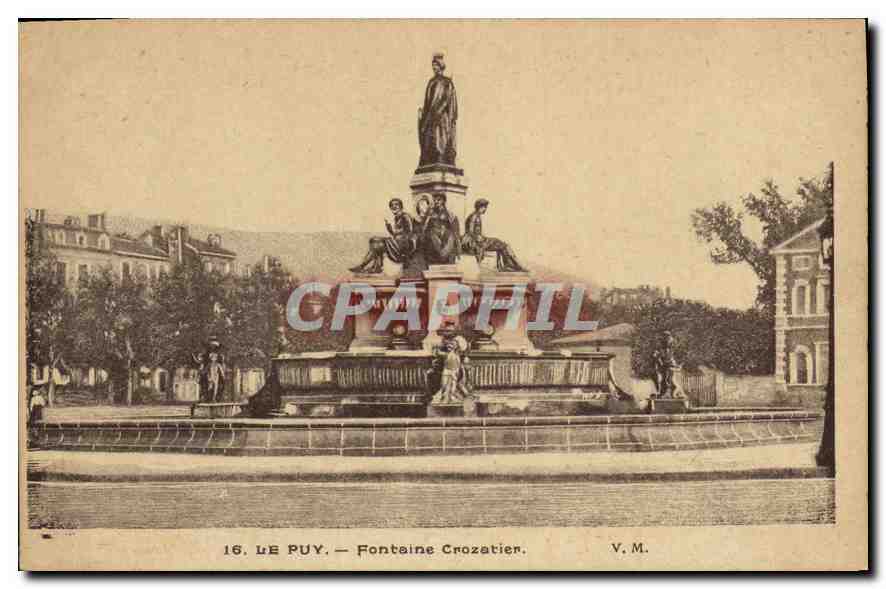 CPA Le Puy Fontaine Crozatier 