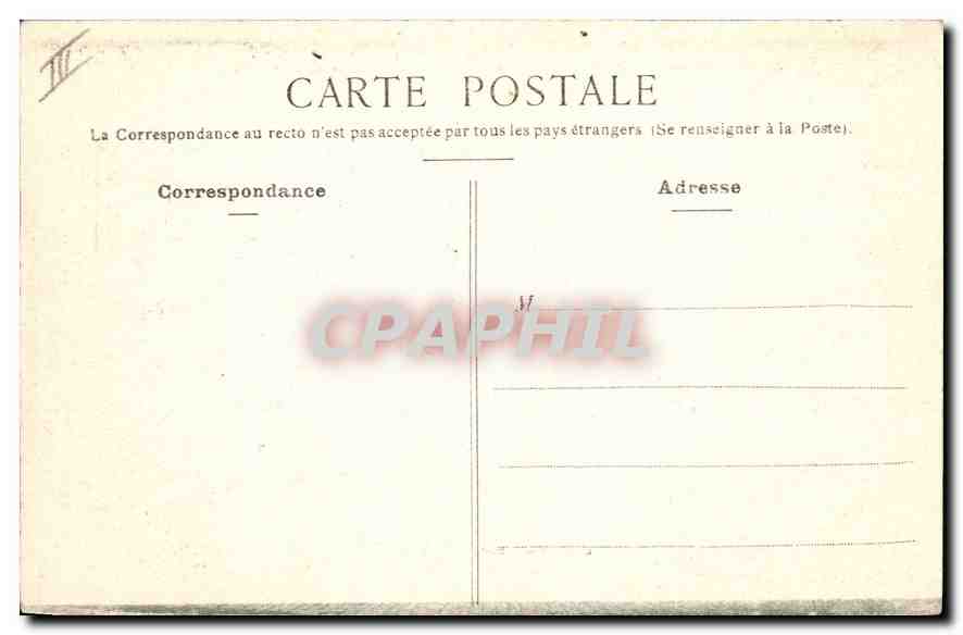 CPA Le Puy en Velay Ht Loire Fontaine Chassain la Cathedrale et ND de France  — Back