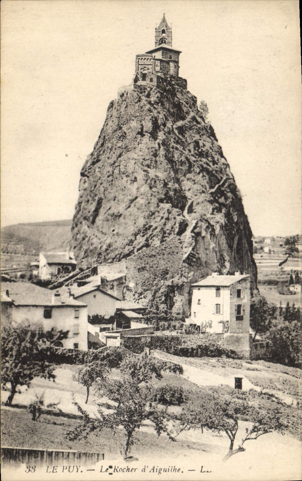 CPA Le Puy Le Rocher d'Aiguilhe 