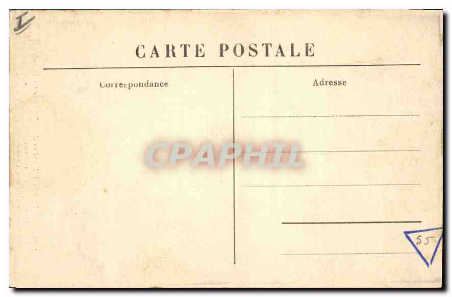 CPA Le Puy L'Interieur de la Basilique Cathedrale  — Rückseite