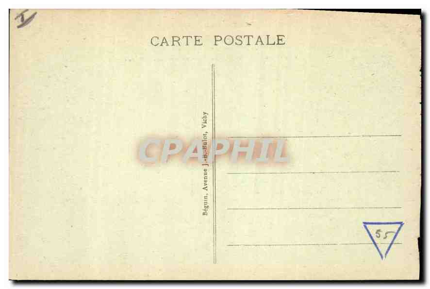 CPA Le Puy Les Roches d'Aiguilhe et Corneille  — Rückseite