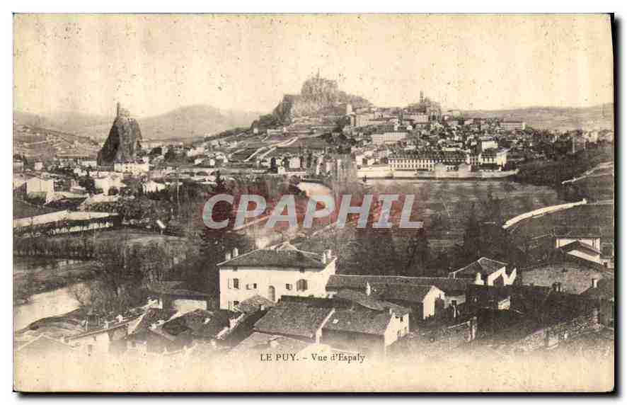 CPA Le Puy Vue d'Espaly 