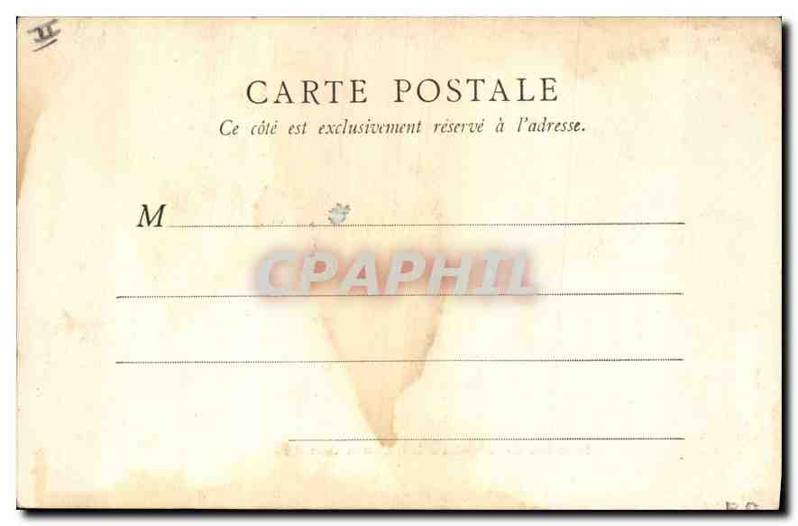 CPA Le Puy Saint Michel d'Aiguilhe et le Rocher de Corneille  — Rückseite