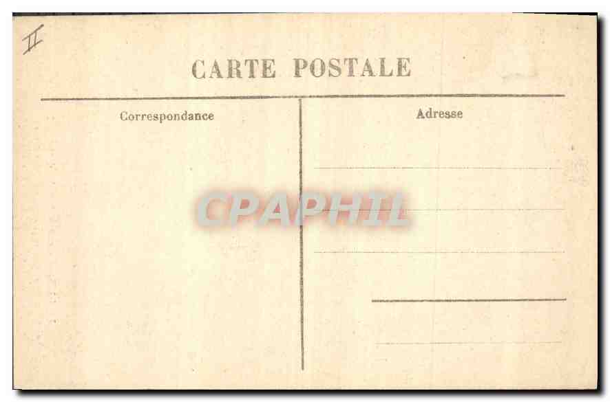 CPA Le Puy Le grand Porche de la Cathedrale  — Back