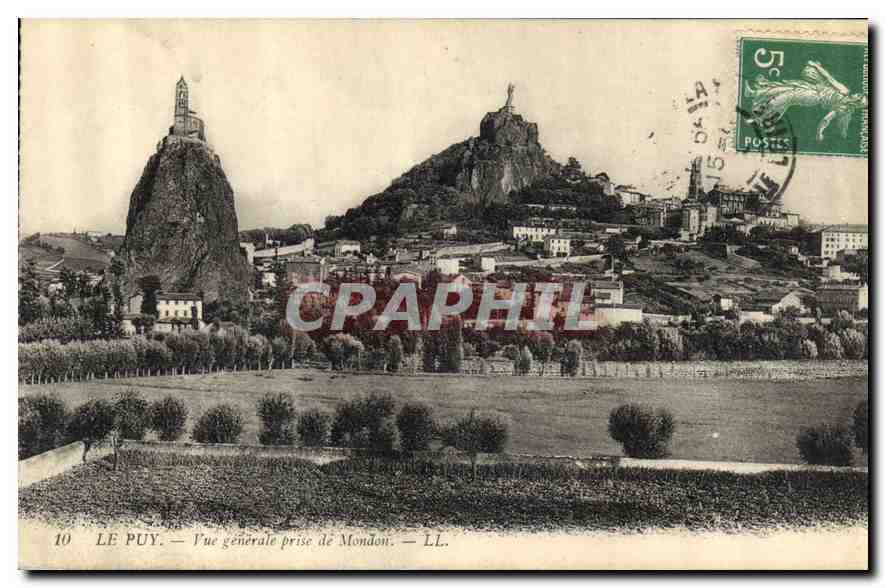 CPA Le Puy Vue generale prise de Mondou 