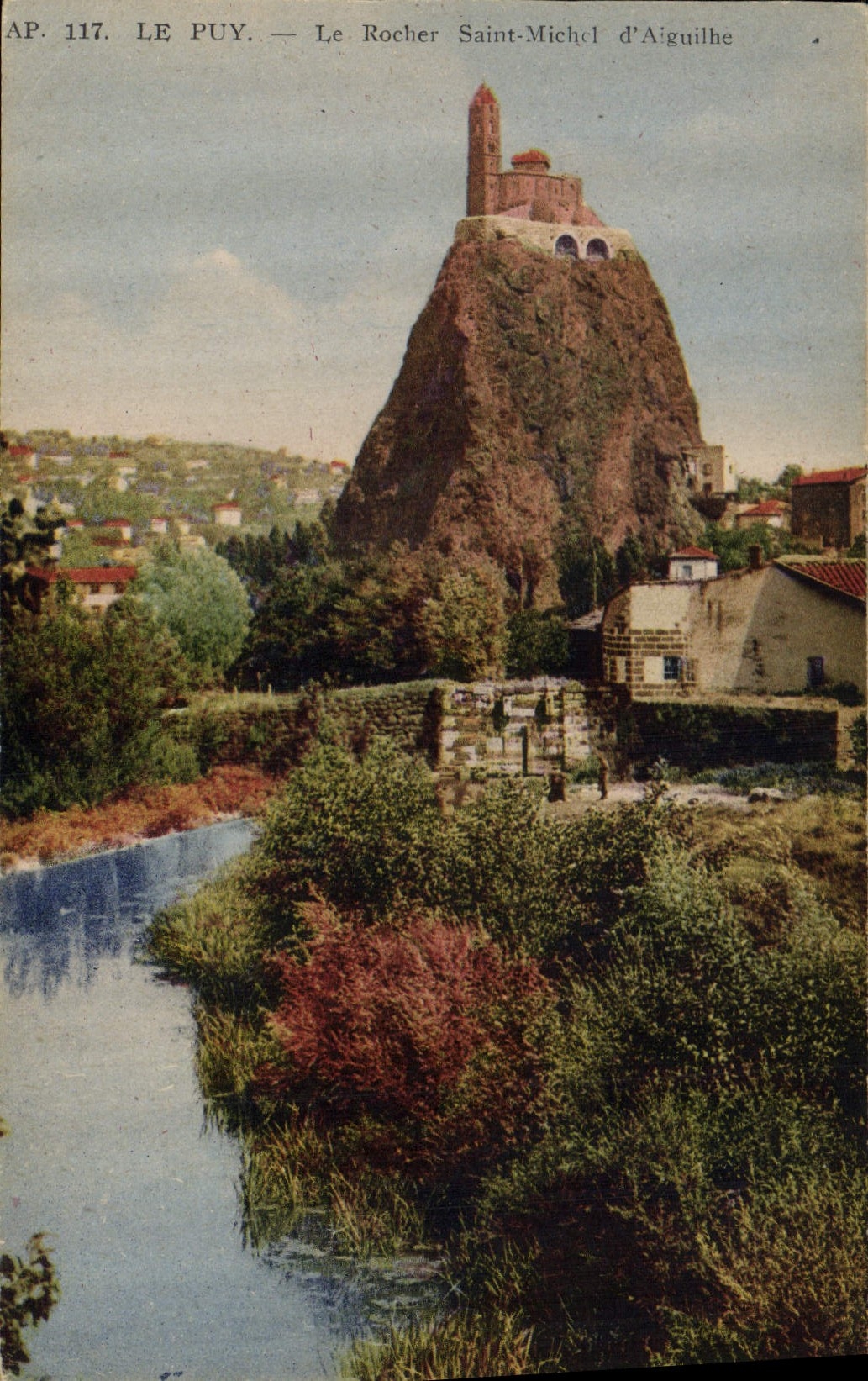 CPA Le Puy Le Rocher Saint Michel d'Aiguilhe 