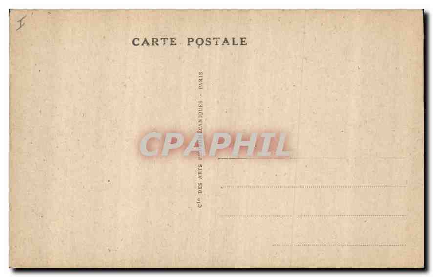 CPA Le Puy Le Rocher Saint Michel d'Aiguilhe  — Back