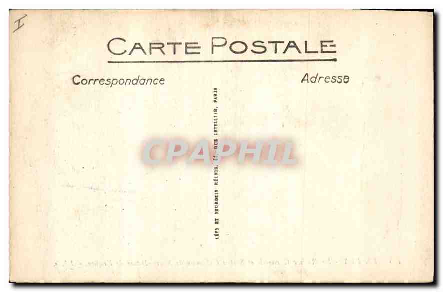 CPA Le Puy Le Rocher Corneille et Statue Colossale de Notre Dame de France  — Rückseite
