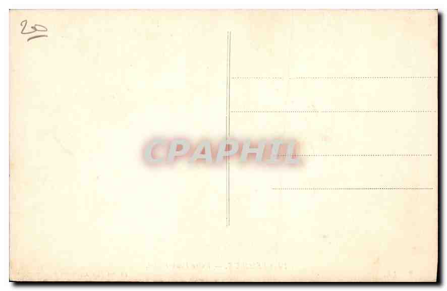 CPA Ed Cremieux Entree Deux Peches  — Verso