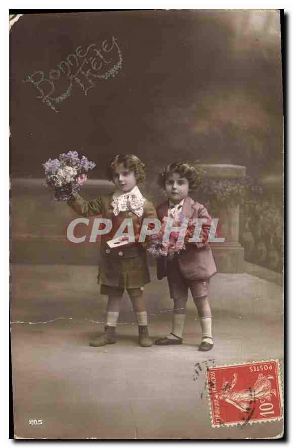 CPA Bonne Fete Enfants