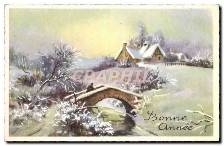 CPA Bonne Annee 