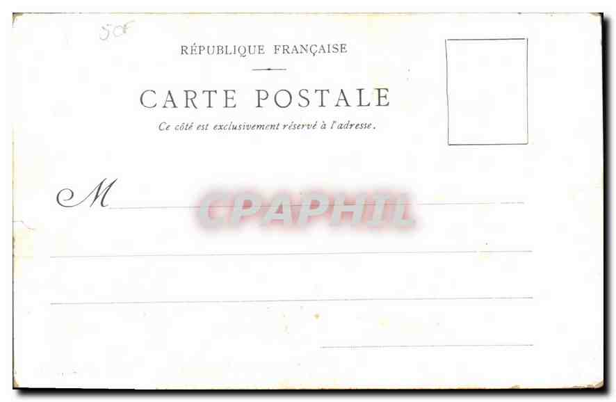 CPA La Glaneuse Magasins d'Alimentation E Ferrie  — Rückseite