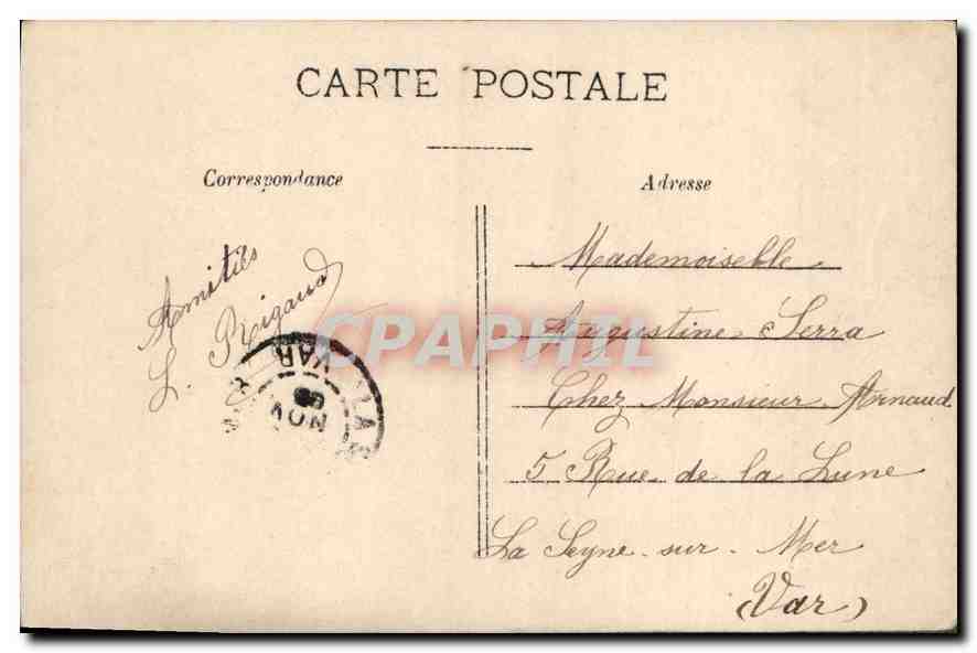 Fleurs de Jardin — M.F. PARIS — Rückseite