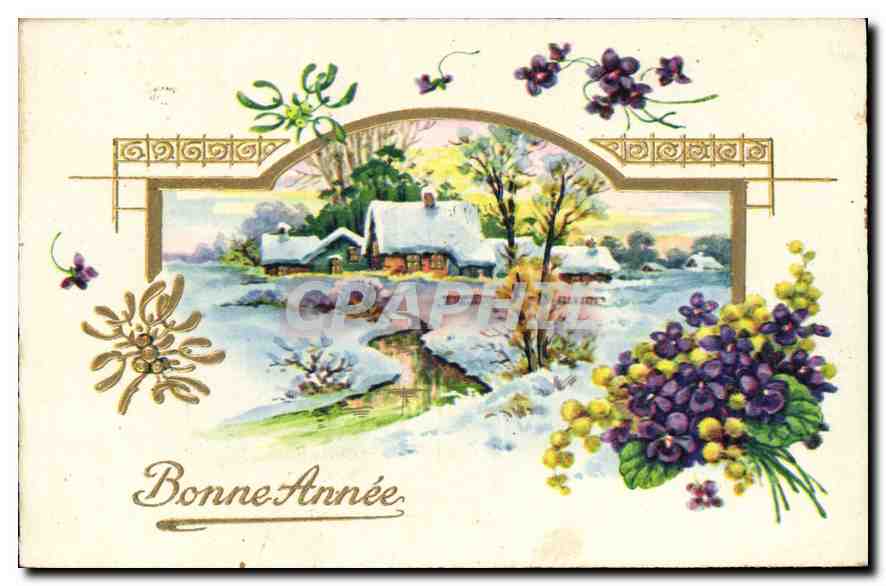 CPA Bonne Annee 