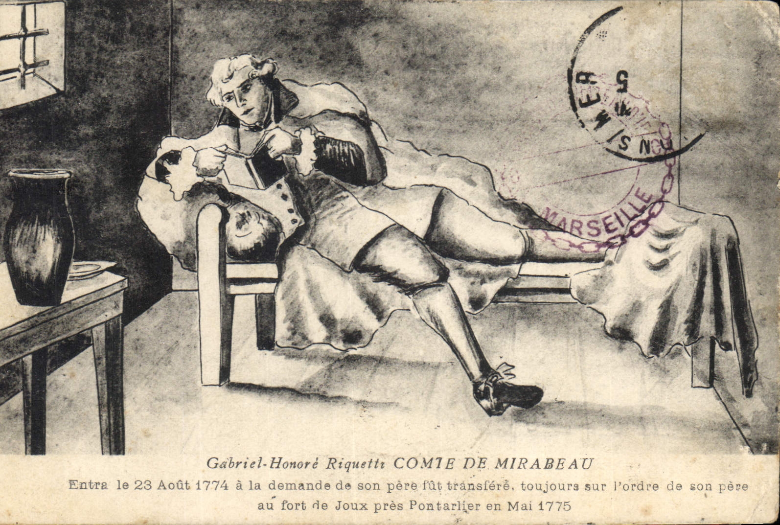 CPA Gabriel Honore Riquetts Comie de Mirabeau 