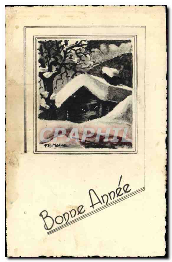 CPA Bonne Annee 