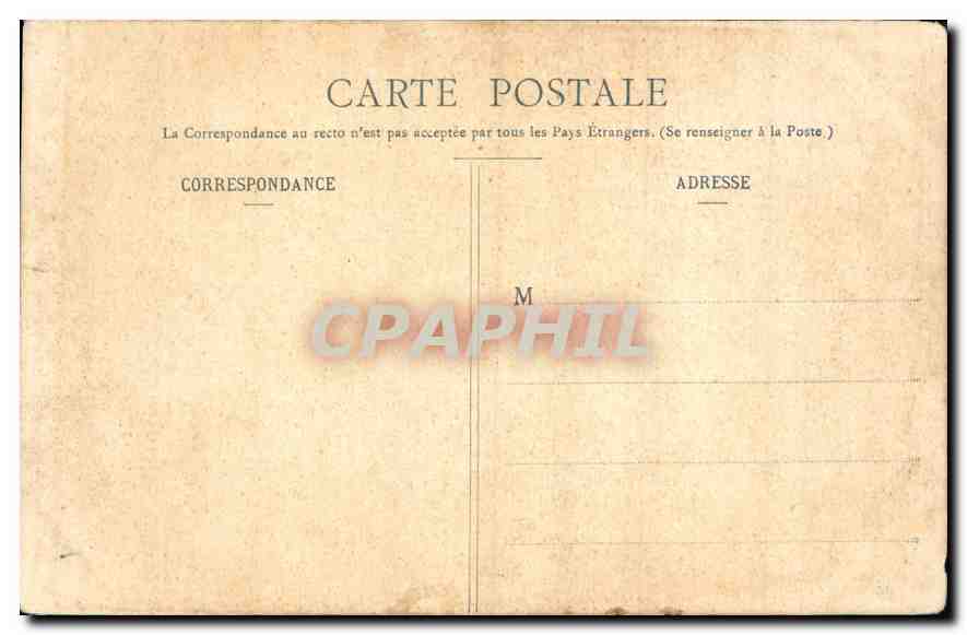 CPA Roi des Alpes Aigle — Rückseite