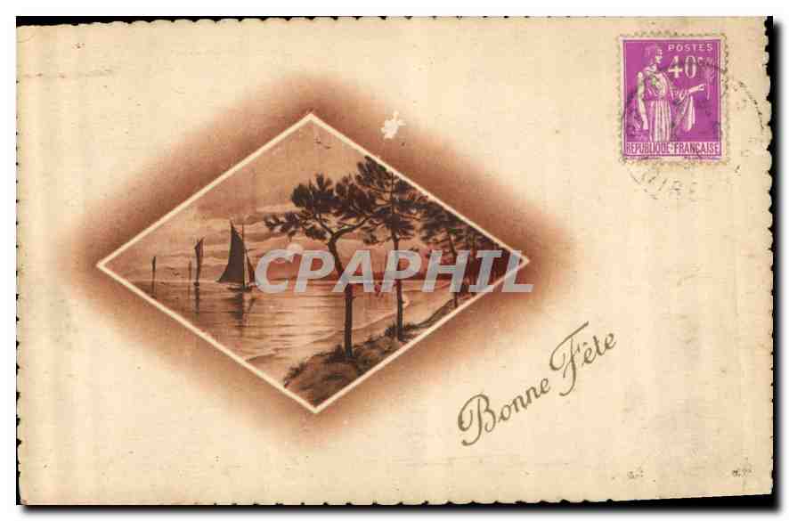 CPA Bonne Fete 