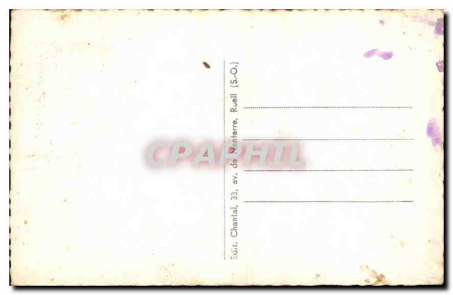 CPA Bonne Annee fleurs — Rückseite