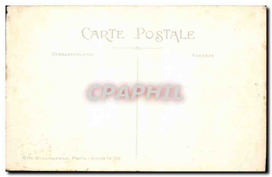 CPA Bonne Annee  — Rückseite