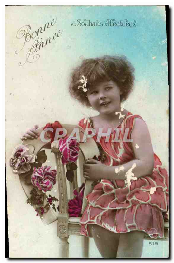 CPA Bonne Annee Enfant