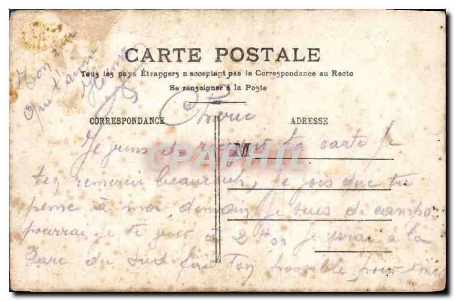 Amour dans la forêt — couple amoureux et Cupidon — éditeur anonyme, n°35 — Verso