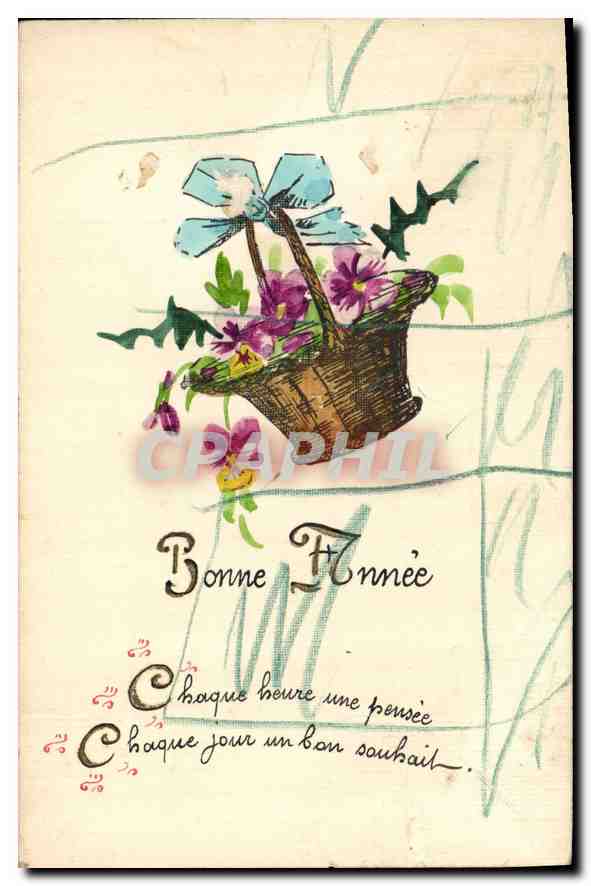 CPA Bonne Annee 