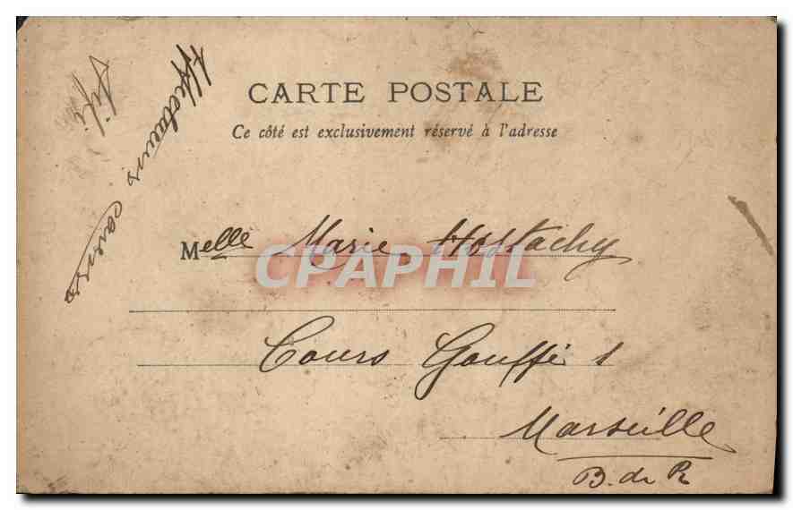 CPA Reveil du Bebe Enfant — Rückseite