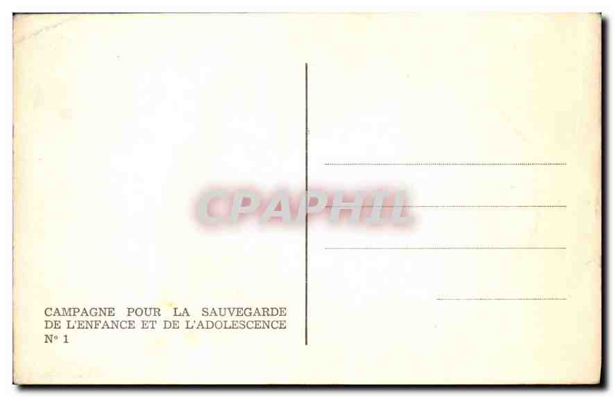 CPA L enfance est un paradis Louis Guilloux  — Rückseite