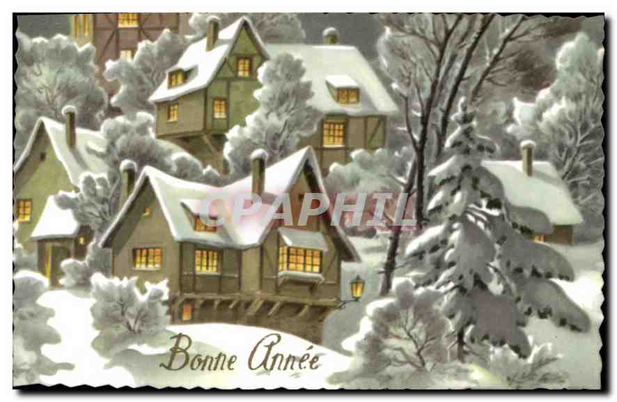 CPA Bonne Annee 