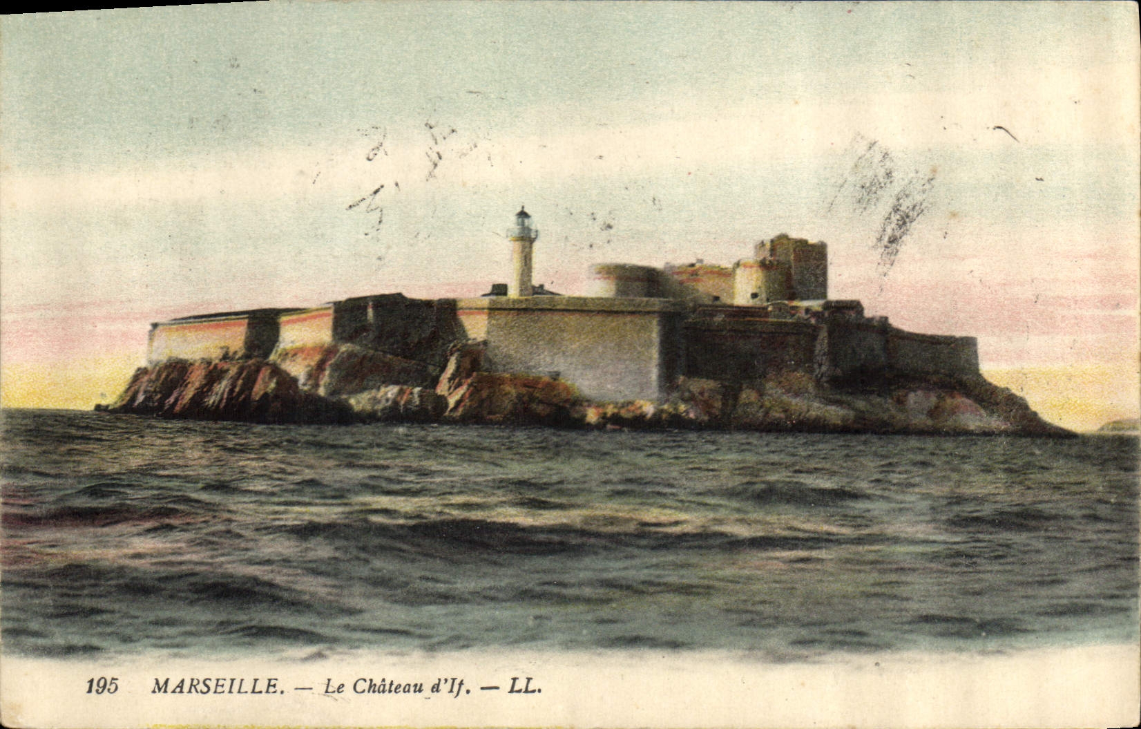 CPA Marseille Le Chateau d'If 
