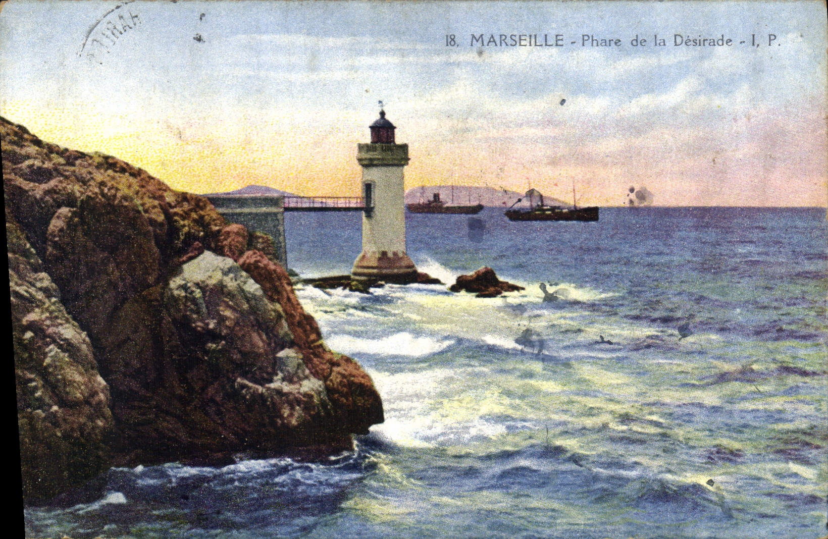 Marseille - Leuchtturm der Désirade - I. P.