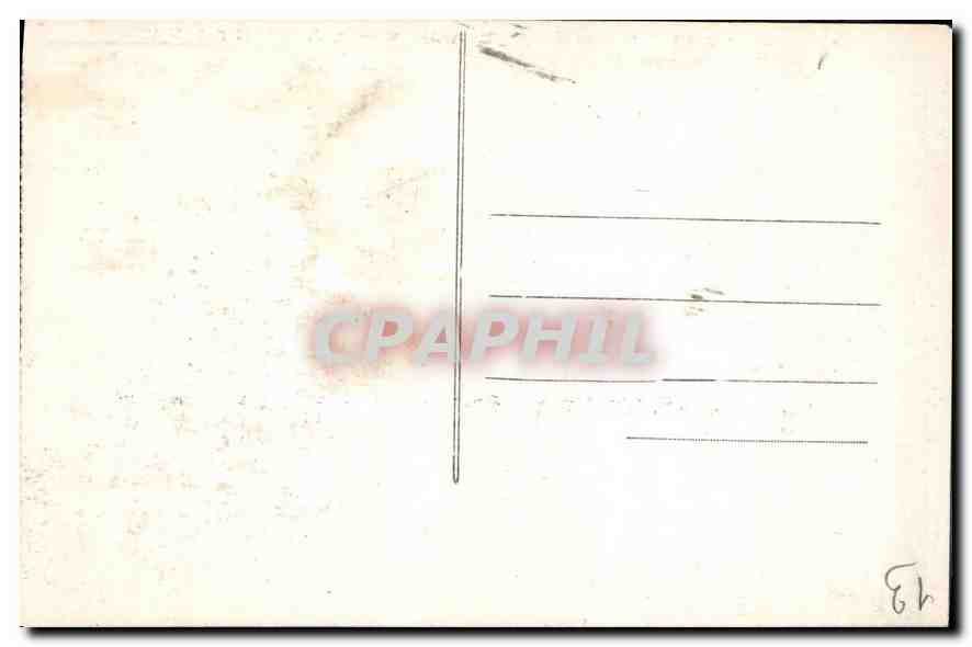 CPA Marseille  — Rückseite