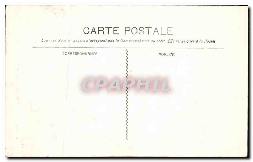 CPA Marseille Interieur de la Cathedrale  — Rückseite