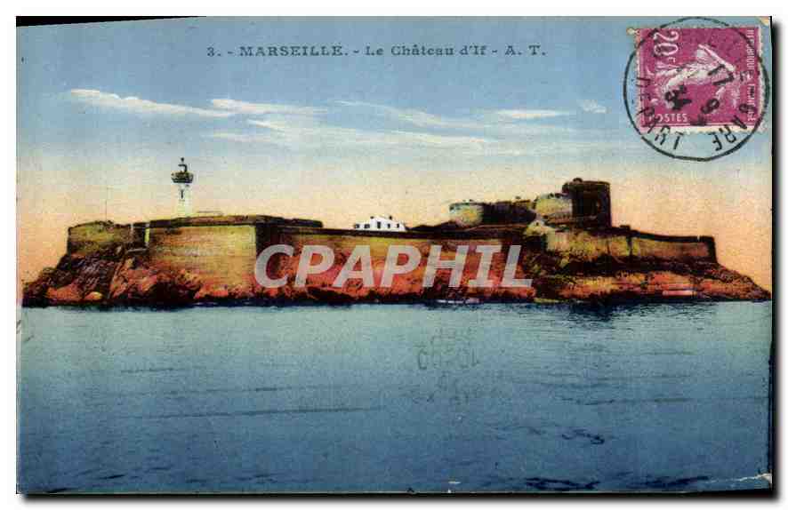 CPA Marseille Le Chateau d'If 