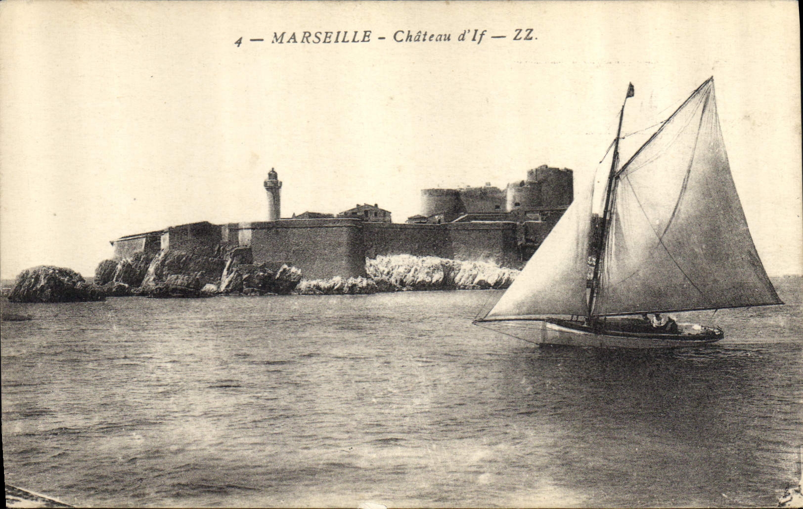 CPA Marseille Chateau d'If 