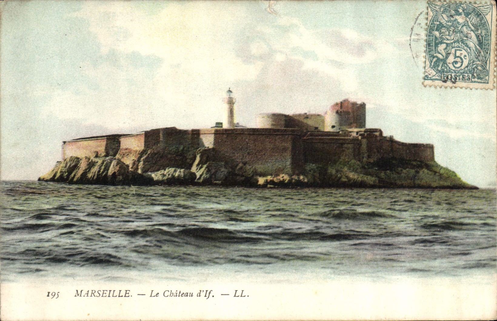 CPA Marseille Le Chateau d'If 