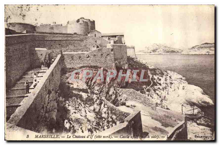 CPA Marseille Le Chateau d'If Cote Nord 
