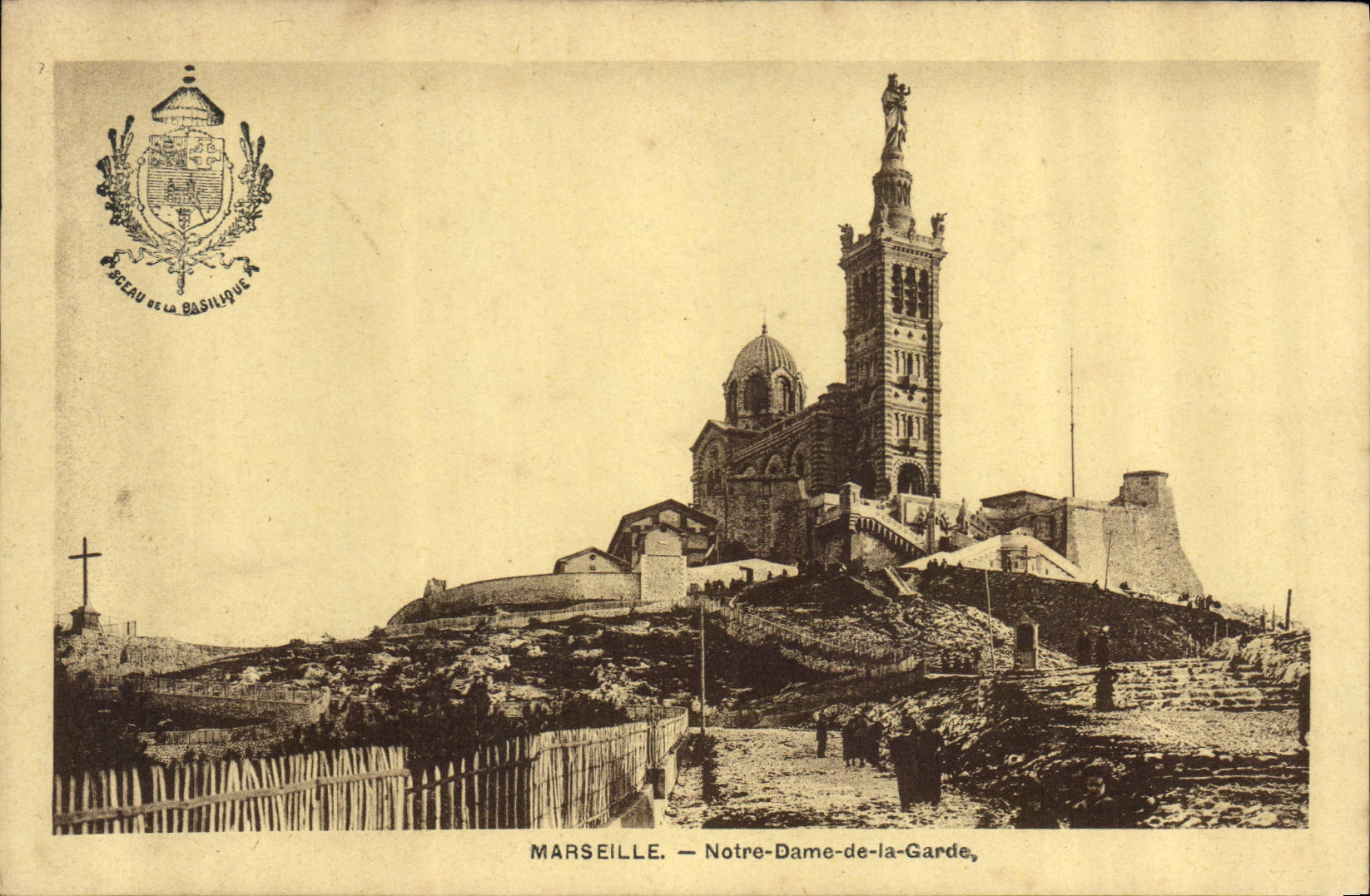 CPA Marseille Notre Dame de la Garde 