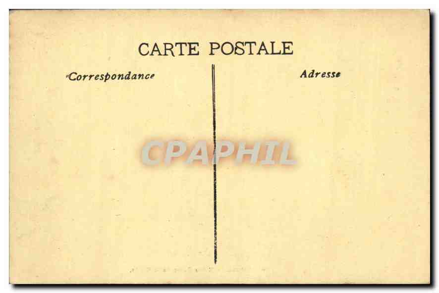 CPA Marseille Notre Dame de la Garde  — Rückseite