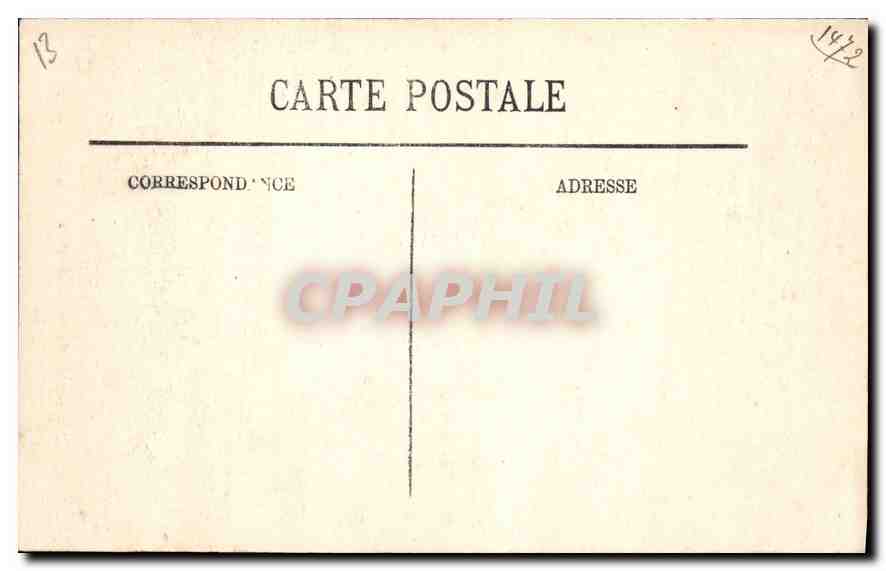 CPA Marseille Les Ascenseurs et Notre Dame de la Garde  — Rückseite