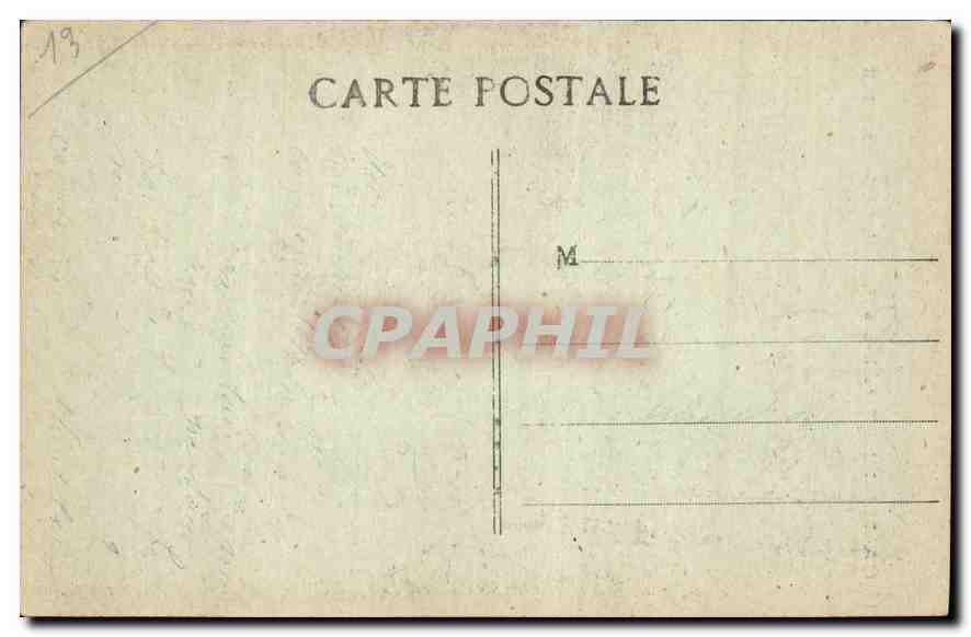 CPA Marseille Ascenseurs Notre Dame de la Garde  — Rückseite